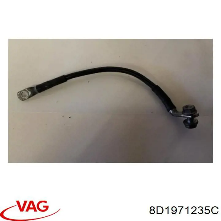 Кабель маси акумулятора (АКБ) VAG 8D1971235C ціна, від 19.00 USD