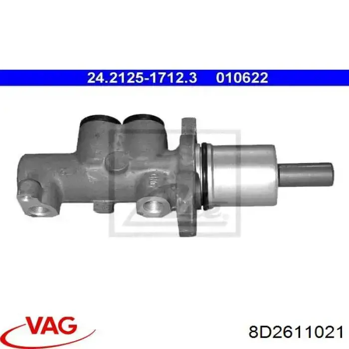 Головний гальмівний циліндр 8D2611021 VAG