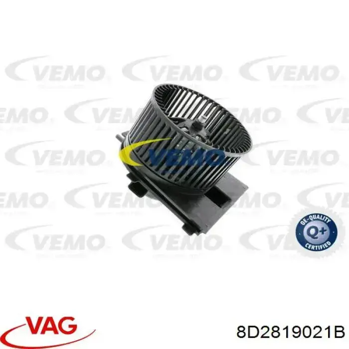 8D2819021B VAG Електромотор пічки