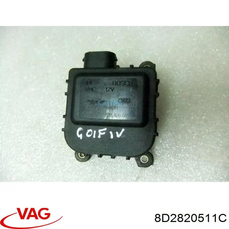 8D2820511C VAG двигун заслінки печі