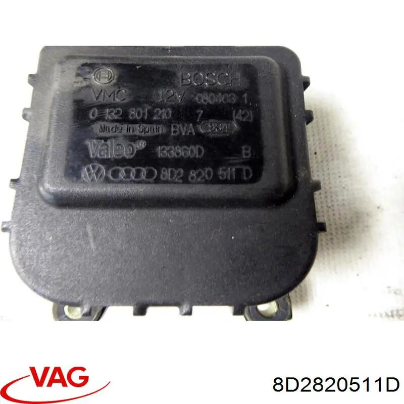 Двигун заслінки печі VAG 8D2820511D ціна, від 3.67 USD