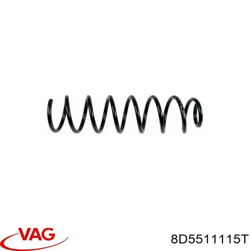 Пружина задня VAG 8D5511115T ціна, від 25.74 USD
