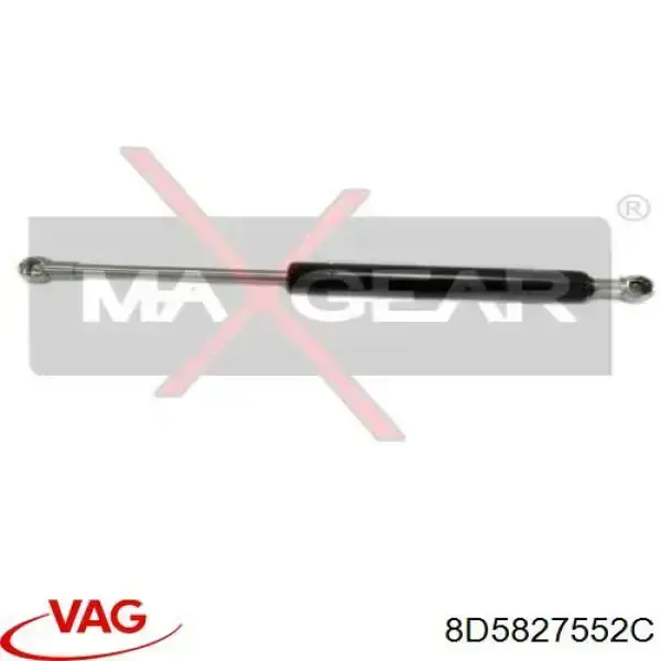 8D5827552C VAG Амортизатор кришки багажника / двері 3/5-ї задньої