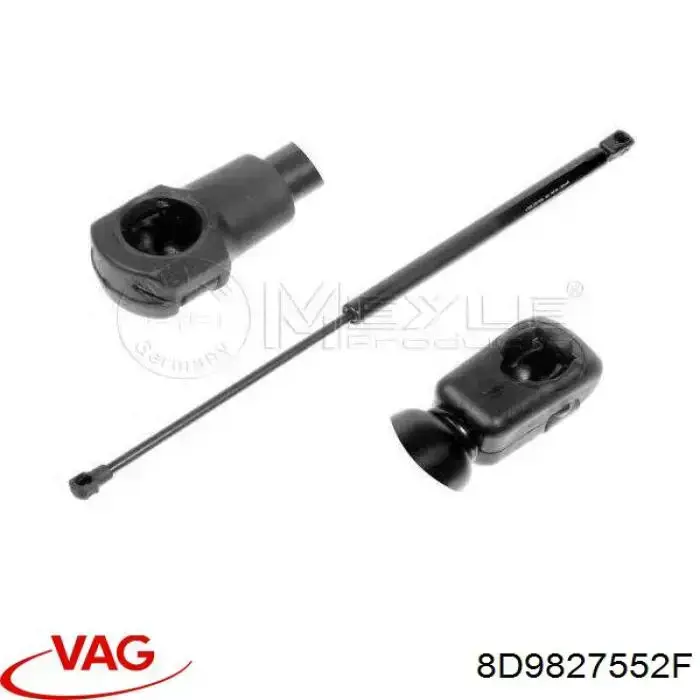 Амортизатор двері задньої VAG 8D9827552F ціна, від 10.34 USD