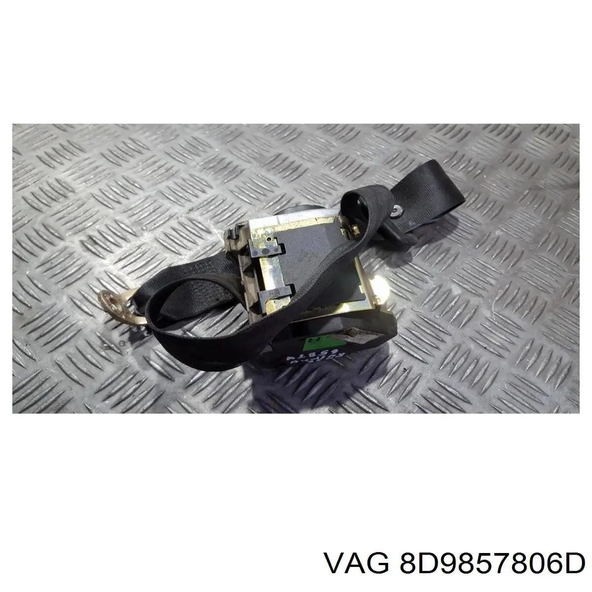 8D9857806D VAG Пасок безпеки задній правий