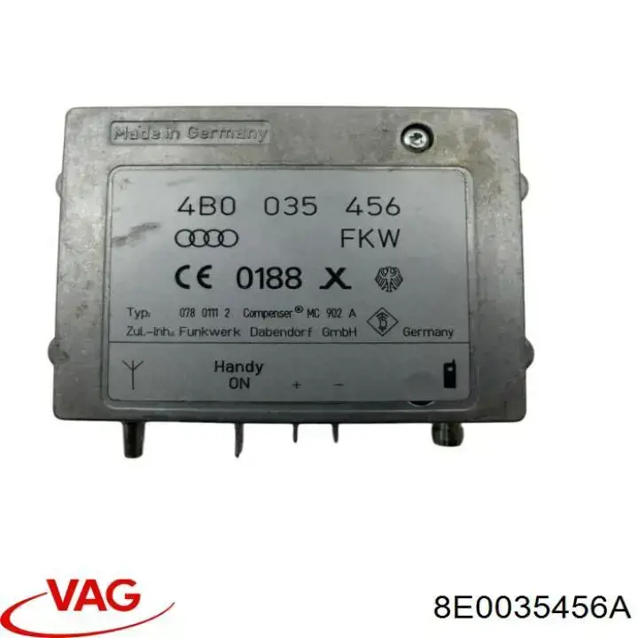 Підсилювач сигналу антени VAG 8E0035456A ціна, від 4.15 USD