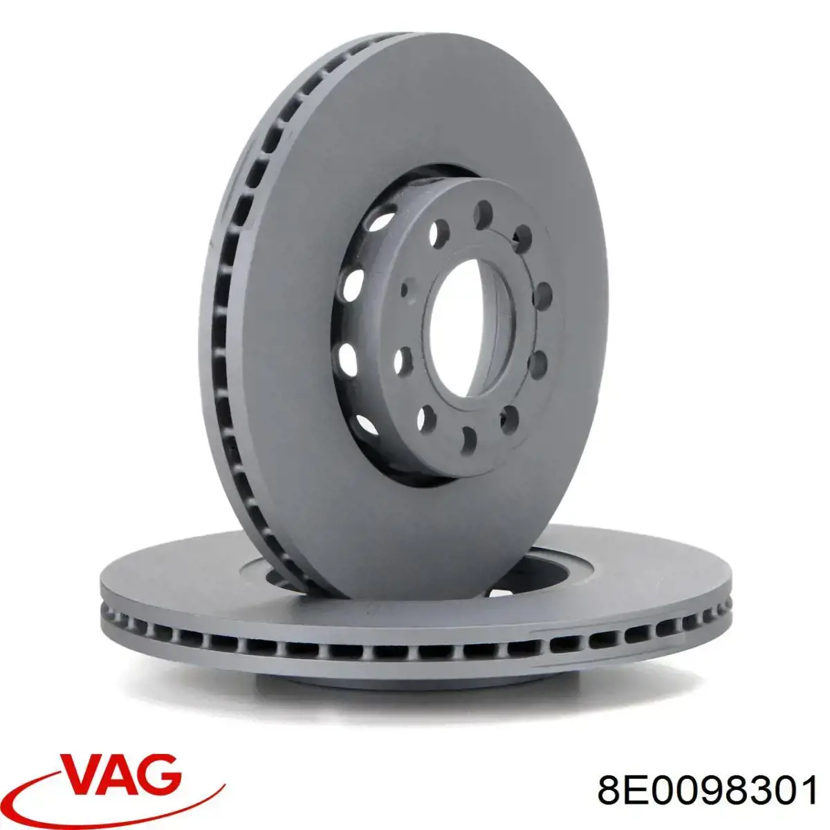Диск гальмівний передній VAG 8E0098301