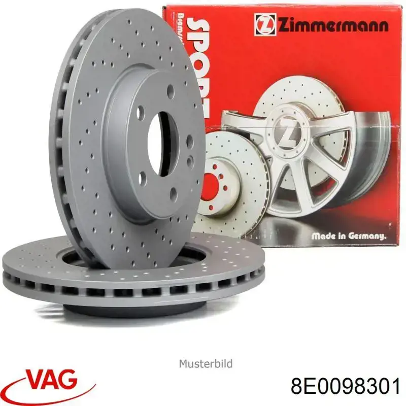 Купити 8E0098301 VAG Ротор гальмівний