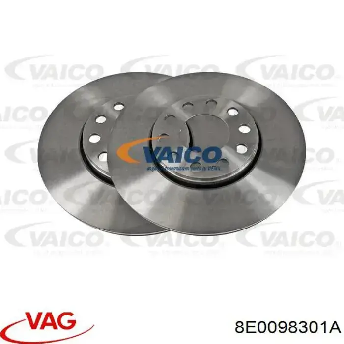 8E0098301A VAG диск гальмівний передній