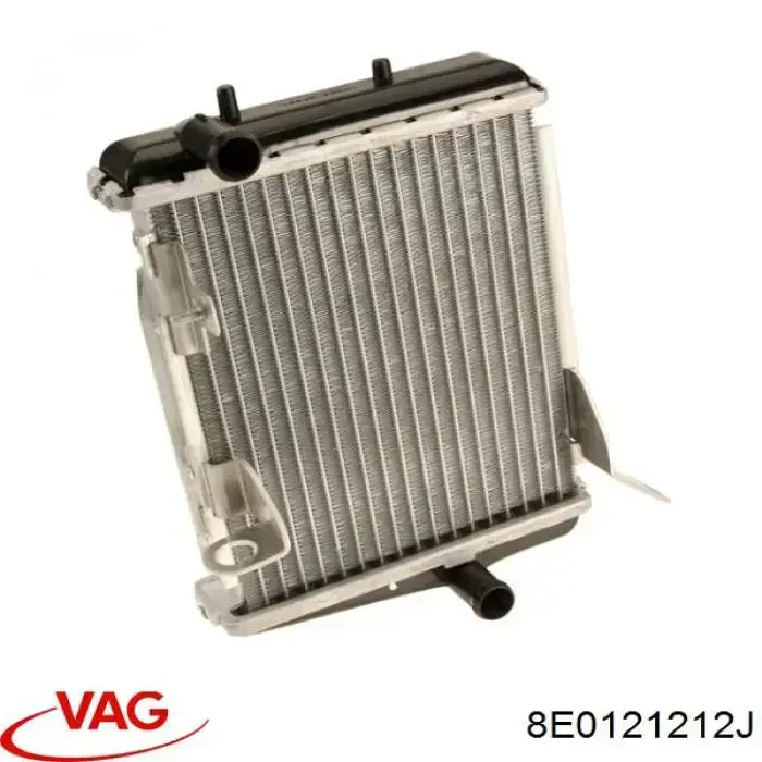 Радіатор охолодження двигуна, правий VAG 8E0121212J ціна, від 72.37 USD