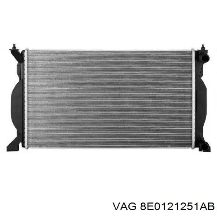 8E0121251AB VAG радіатор охолодження двигуна