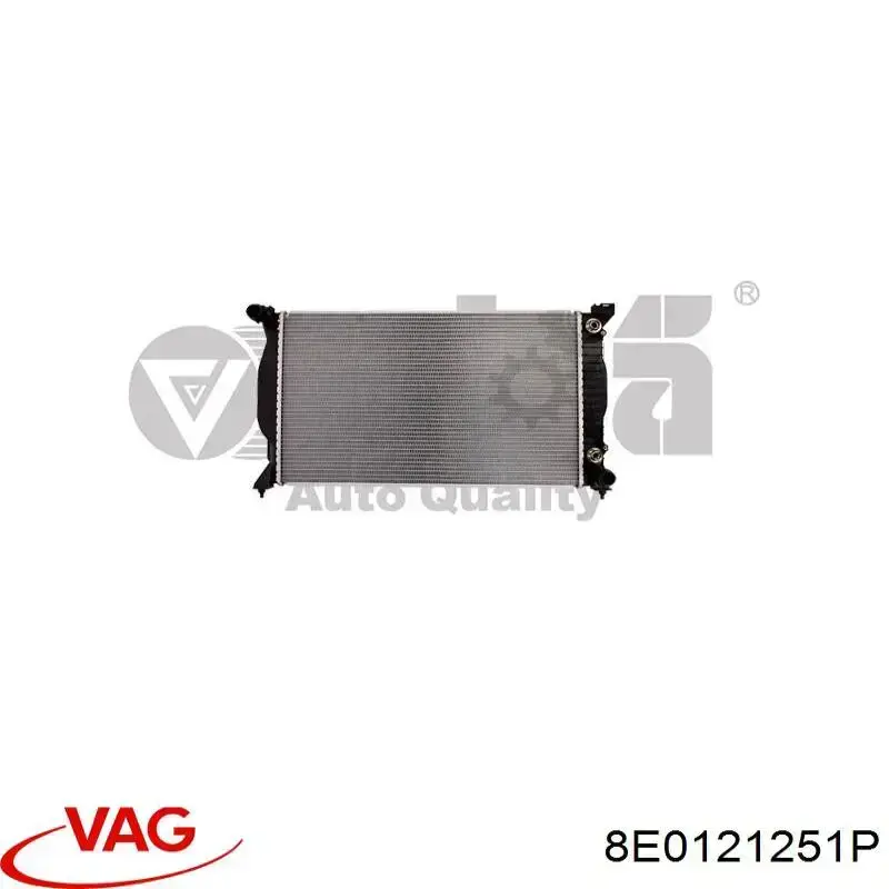 8E0121251P VAG радіатор охолодження двигуна