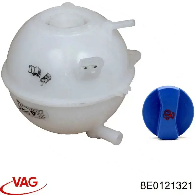 Кришка розширювального бачка 8E0121321 VAG