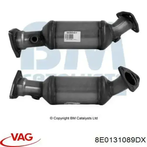 Каталізатор 8015046 Kamoka