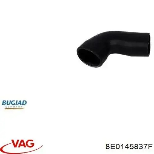 8E0145837F VAG Трубка, що нагнітається