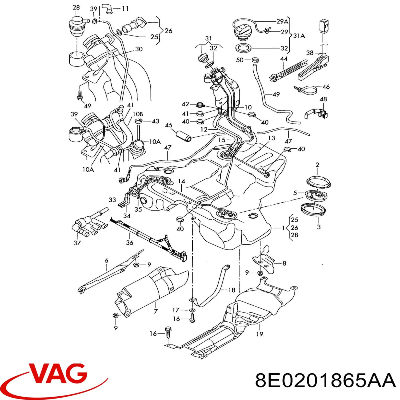 8E0201865AA VAG 