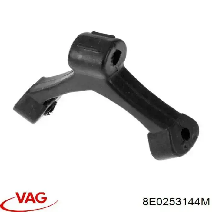 Кронштейн/хомут глушника, задній 8E0253144M VAG