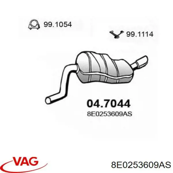  8E0253609AS VAG