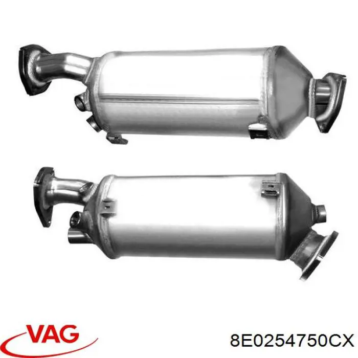 8E0254750CX VAG фільтр системи відпрацьованих газів