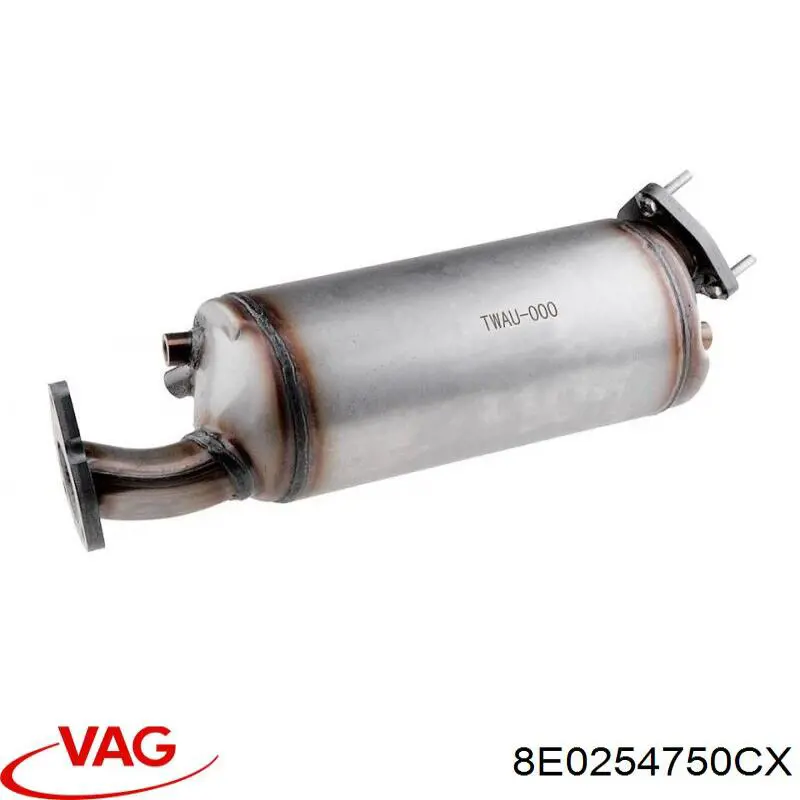 Фільтр системи відпрацьованих газів VAG 8E0254750CX ціна, від 254.29 USD