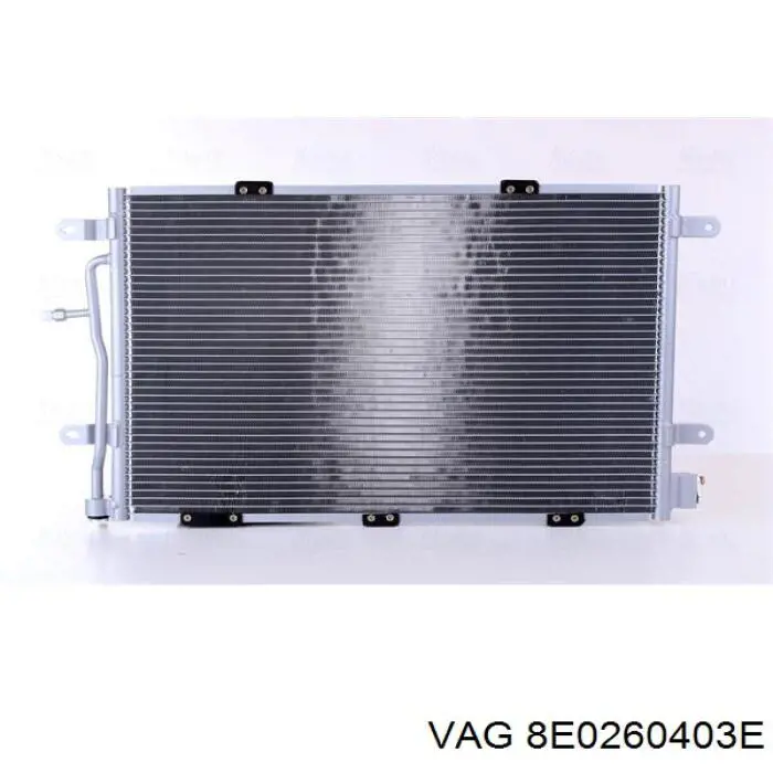 8E0260403E VAG радіатор кондиціонера