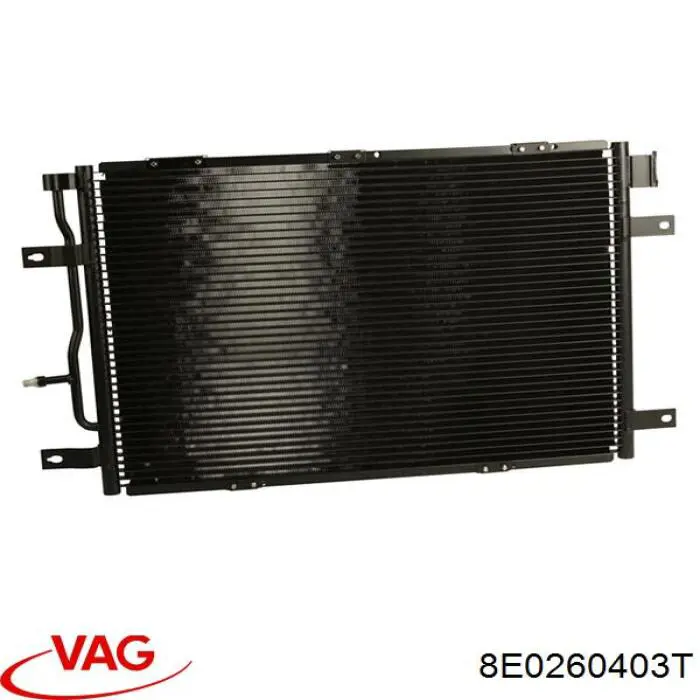 8E0260403T VAG радіатор кондиціонера