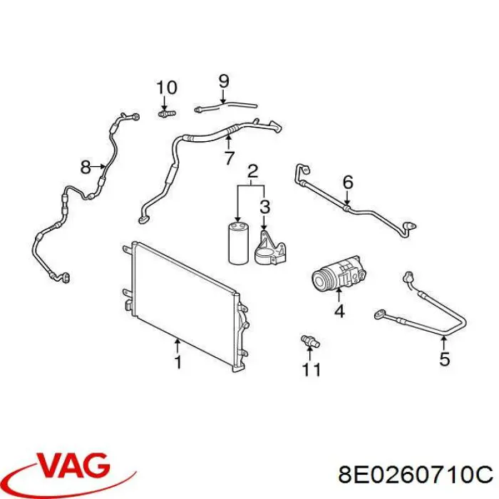 8E0260710C VAG 