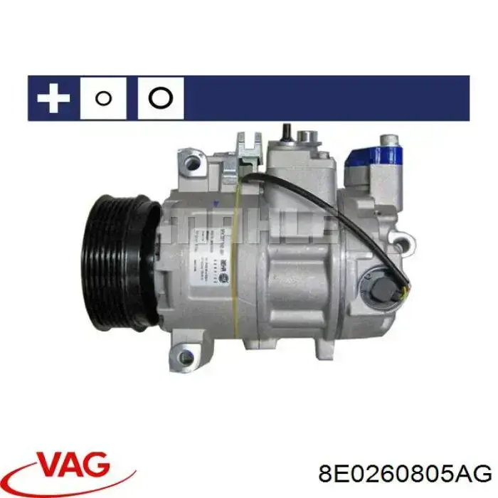 Компресор системи кондиціювання VAG 8E0260805AG ціна, від 227.99 USD