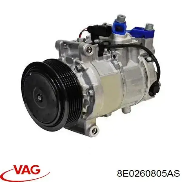 Компресор системи кондиціювання VAG 8E0260805AS ціна, від 249.82 USD
