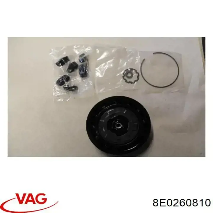 Шків компресора кондиціонера VAG 8E0260810 ціна, від 90.29 USD