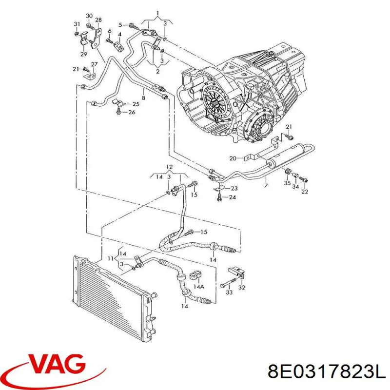 Фільтр коробки автомат VEMO/Vaico V104800 ціна, від 79.96 USD