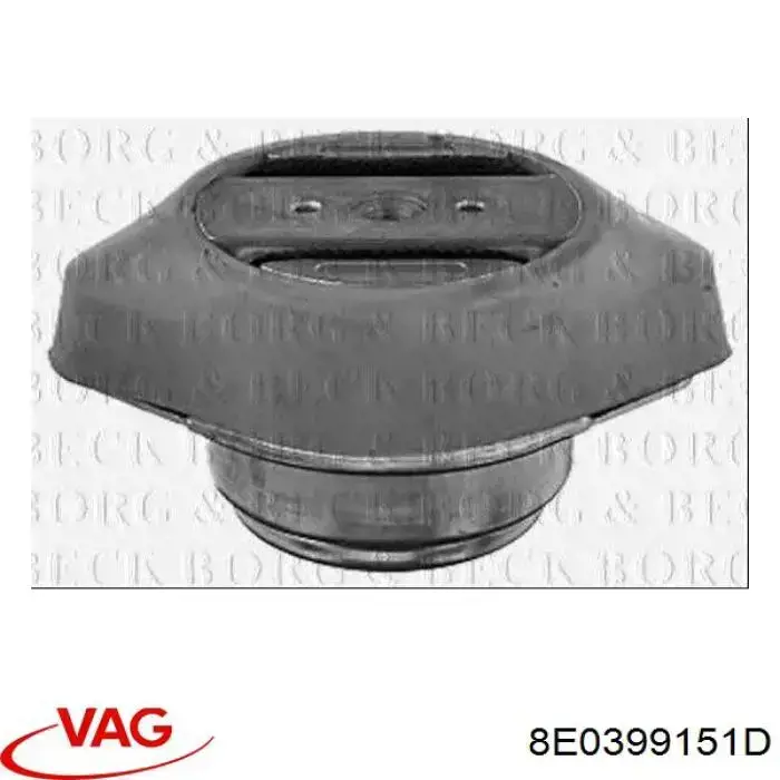 Купити 8E0399151D VAG Подушка коробки передач