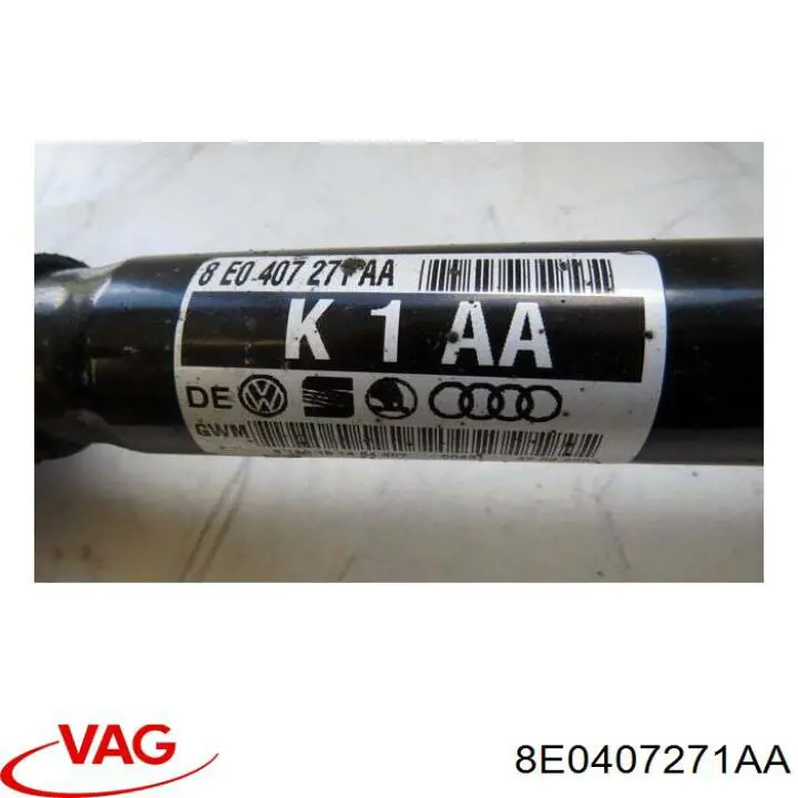 8E0407271AA VAG Привід лівий