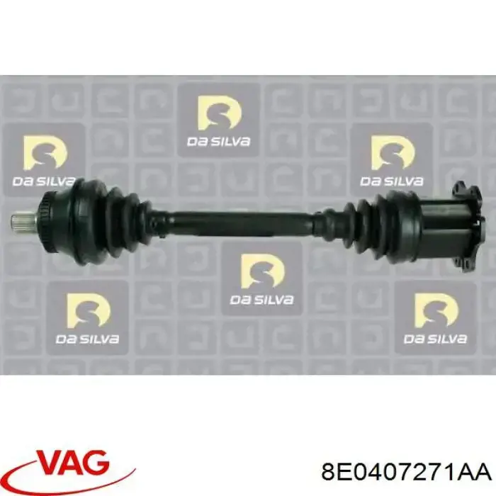 Привід передній лівий VAG 8E0407271AA ціна, від 88.60 USD
