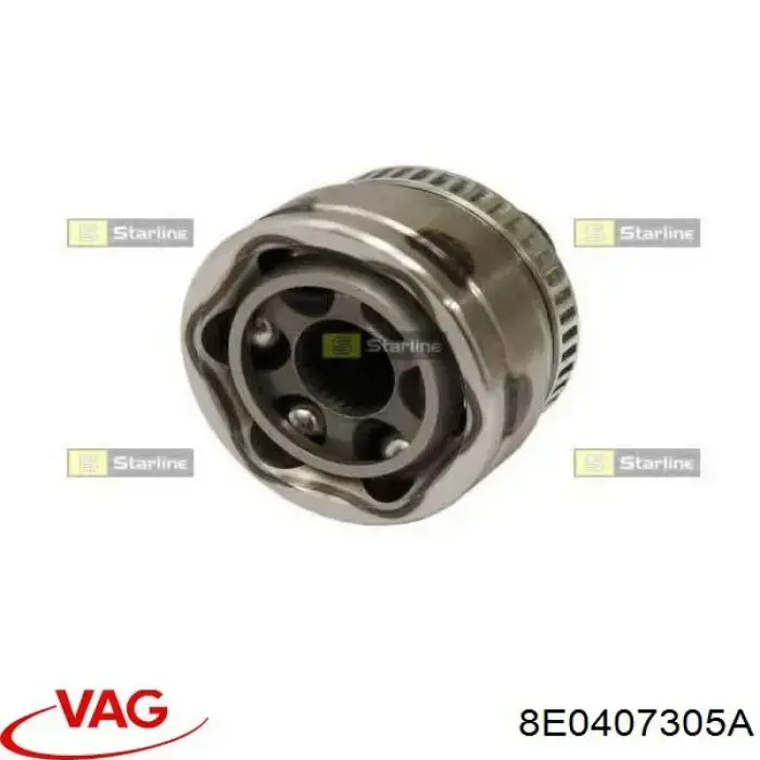 ШРУС зовнішній VAG 8E0407305A