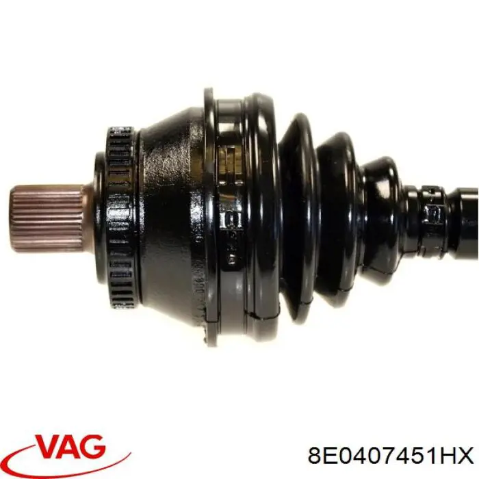 Привід передній лівий VAG 8E0407451HX ціна, від 98.78 USD