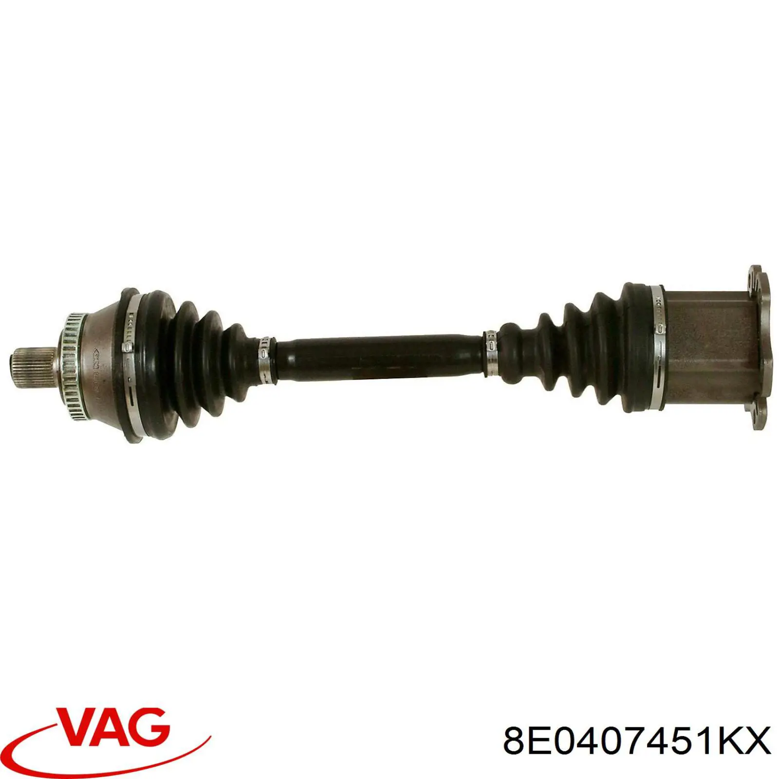 Привід передній лівий VAG 8E0407451KX ціна, від 86.70 USD