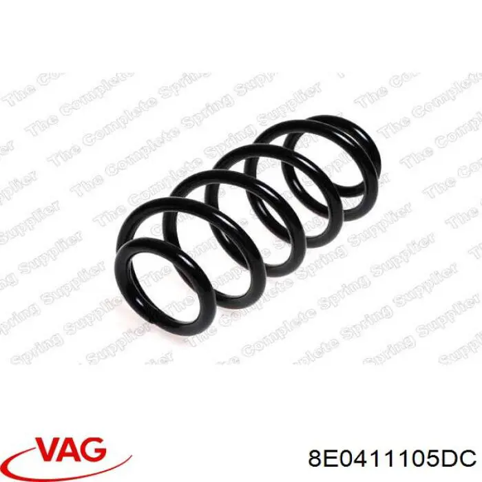 Пружина передня VAG 8E0411105DC ціна, від 40.28 USD