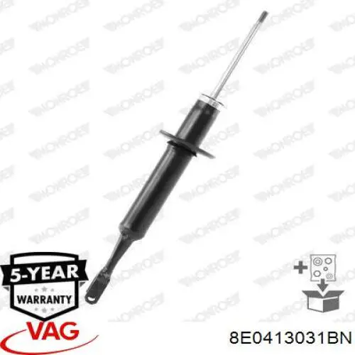 Стойка амортизатора передняя VAG 8E0413031BN ціна, від 27.66 USD