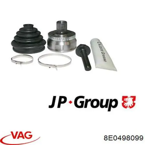 ШРУС зовнішній передній 8E0498099 VAG