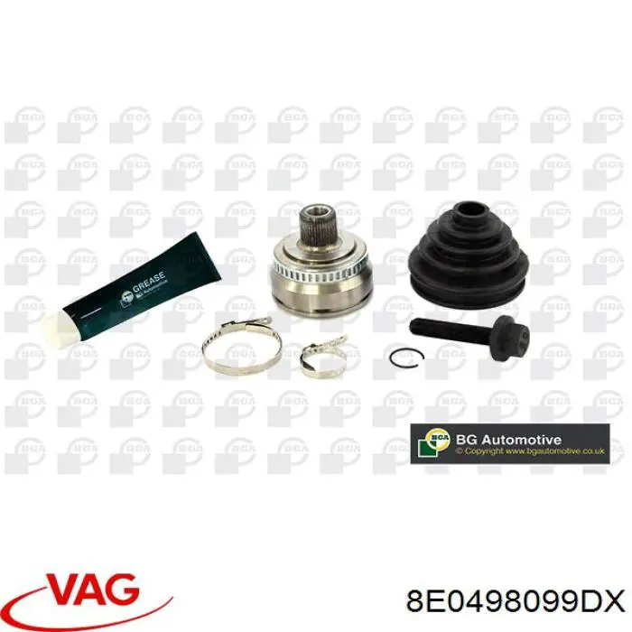 Граната колісна VAG 8E0498099DX ціна, від 29.58 USD