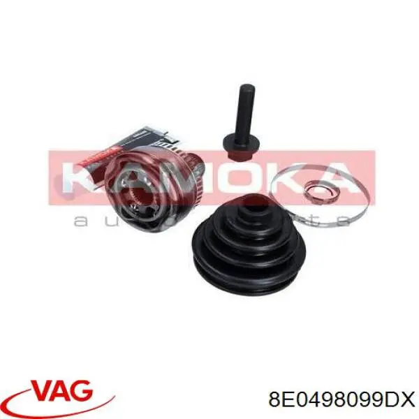 Купити 8E0498099DX VAG Шарнір приводу зовнішній
