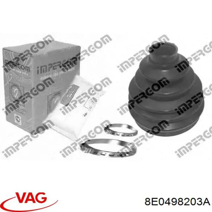 Пильник ШРУСа зовнішній 8E0498203A VAG