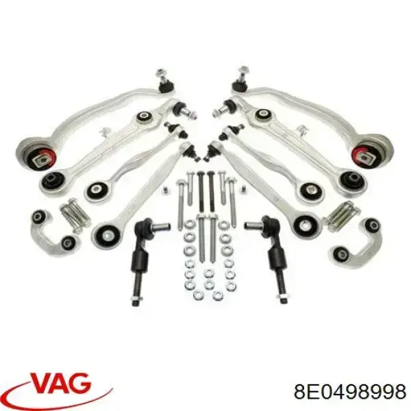 8E0498998 VAG комплект важелів передньої підвіски