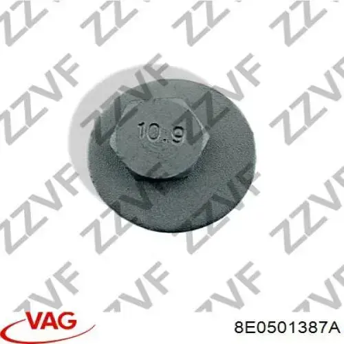 8E0501387A VAG Болт переднього важеля, нижнього