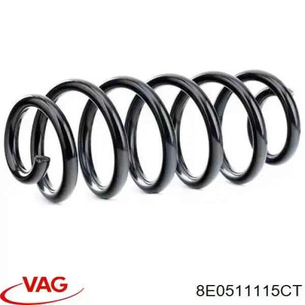 Пружина задня VAG 8E0511115CT ціна, від 47.08 USD