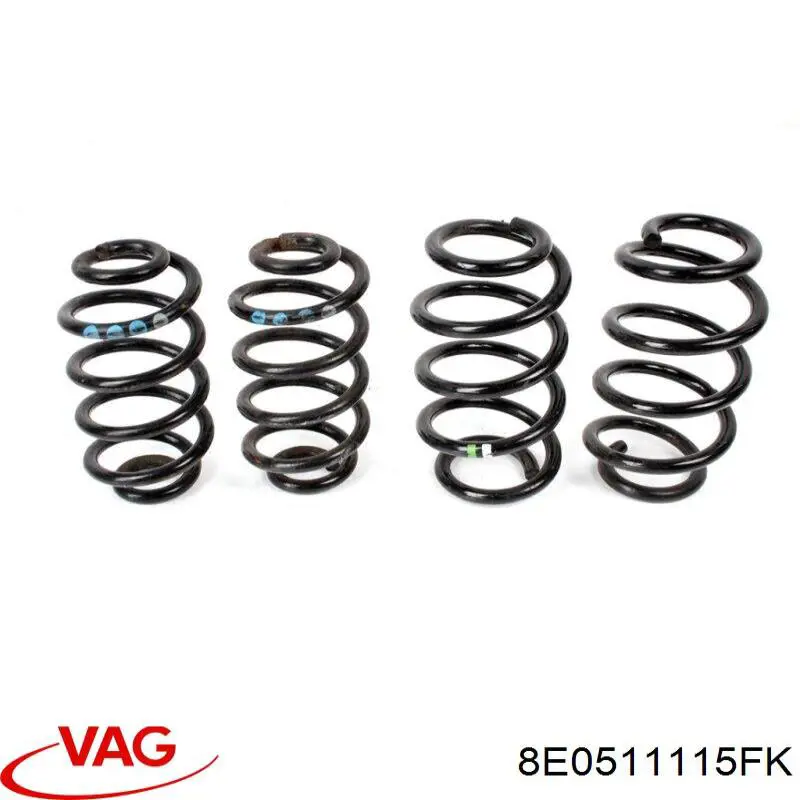 Купити 8E0511115FK VAG Задні пружини