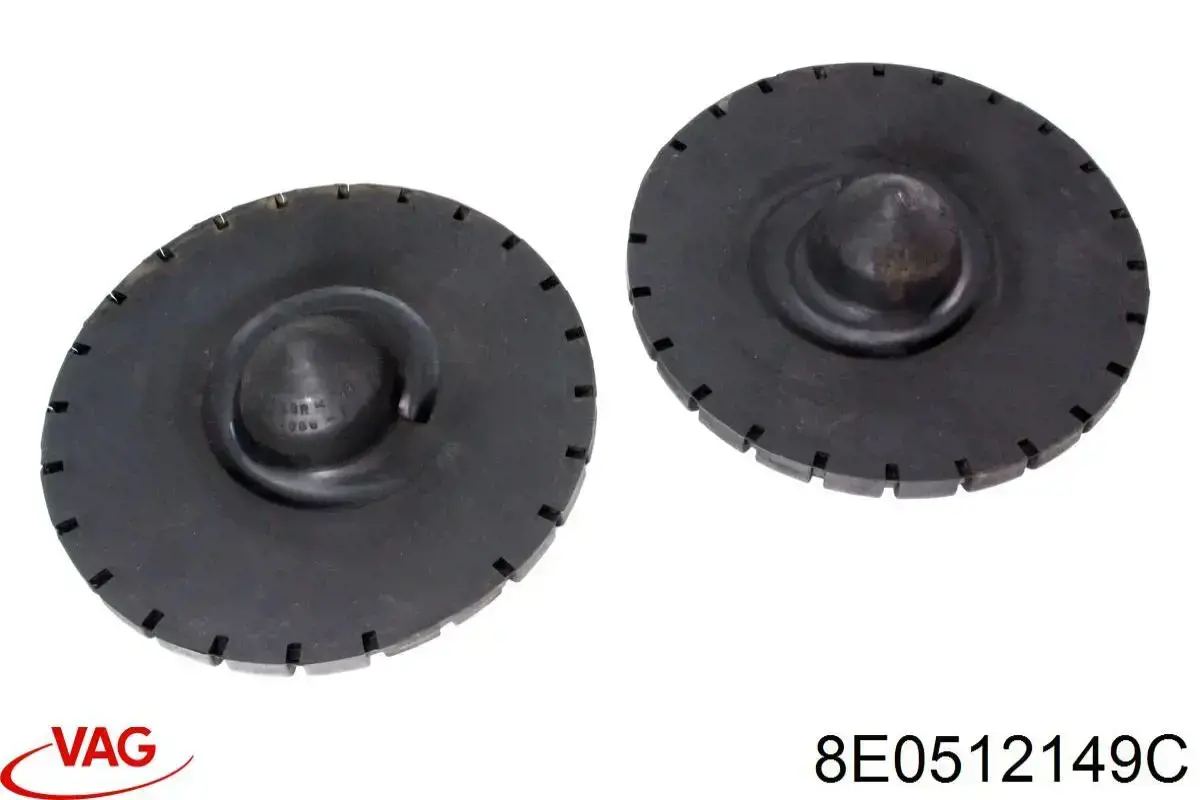 8E0512149C VAG проставка (гумове кільце пружини задньої, верхня)