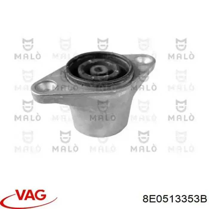 Опора амортизатора заднього 8E0513353B VAG