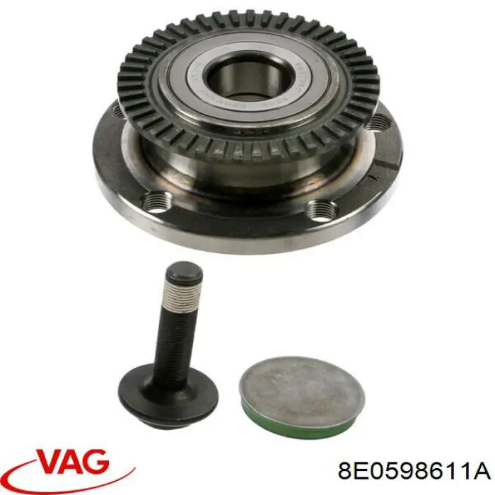 Купити 8E0598611A VAG Підшипник ступиці колеса